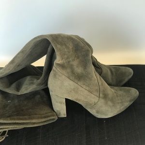 Jean-Michel Cazabat Over the Knee Boots, Olive